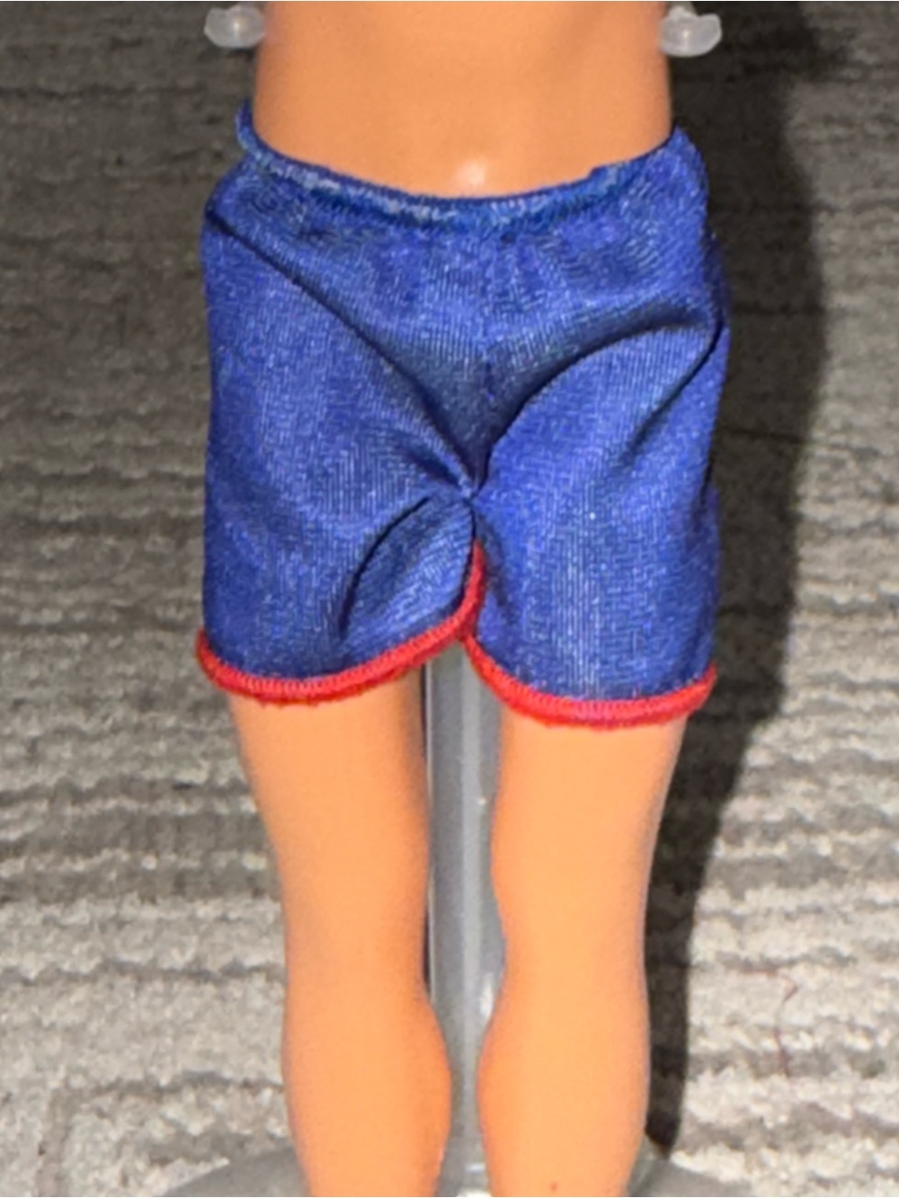 Barbie Mattel Ken blue gym shorts